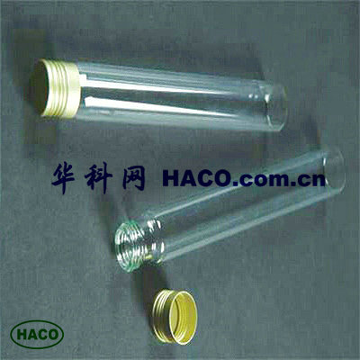 铝盖玻璃平底螺口试管