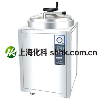 大口径不锈钢立式灭菌器 100L||LDZH-100KBS|申安