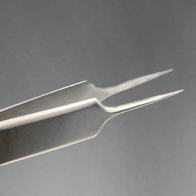 国产经济型不锈钢镊子直头/弯头 电子显微镜专用夹载网