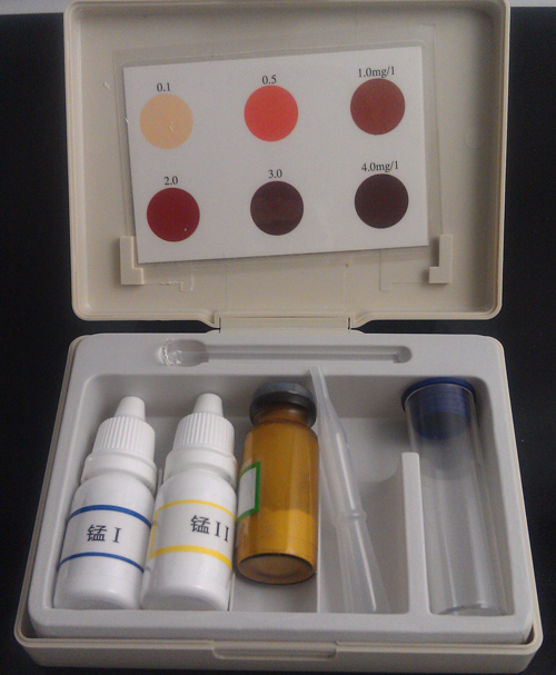水中重金属锰检测试剂 水处理锰离子快速检测测试盒/试剂盒0.1-4